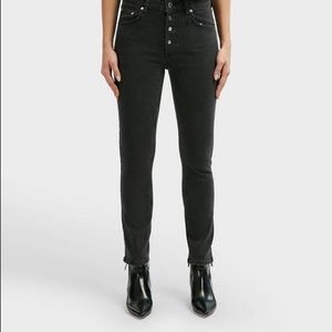 NWT anine bing size 25 high rise denim
